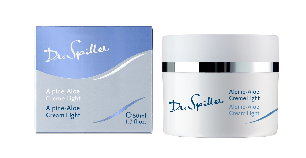 Dr. Spiller Alpine Aloe Cream Light, 2 nuotrauka iš 3