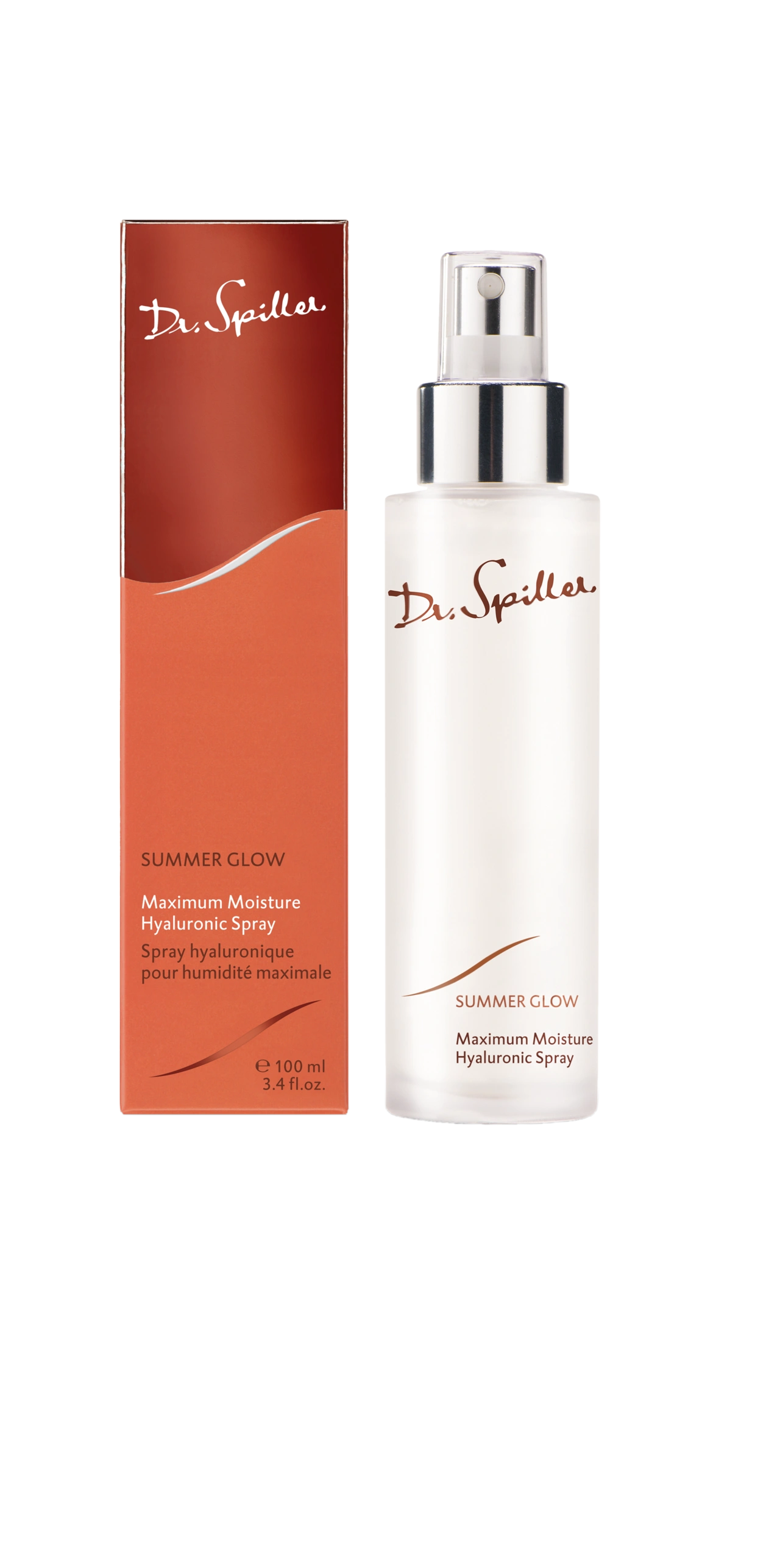 Summer Glow Maximum Moisture Hyaluronic Spray / Maksimaliai drėkinantis hialurono purškiklis, 1 nuotrauka iš 4